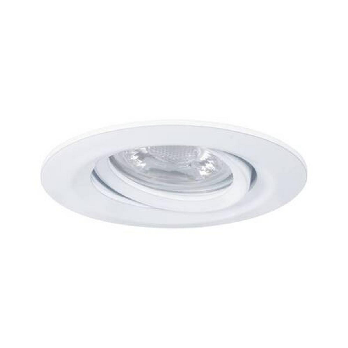Deckenleuchte Nova mini in Weiß/Alufarben max. 4,2 W - Design (6,6cm) - Paulmann