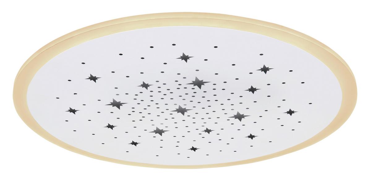 Stropna Led-svetilka Murphy, S Sijalko - bela, Design, kovina/umetna masa (38/5cm)