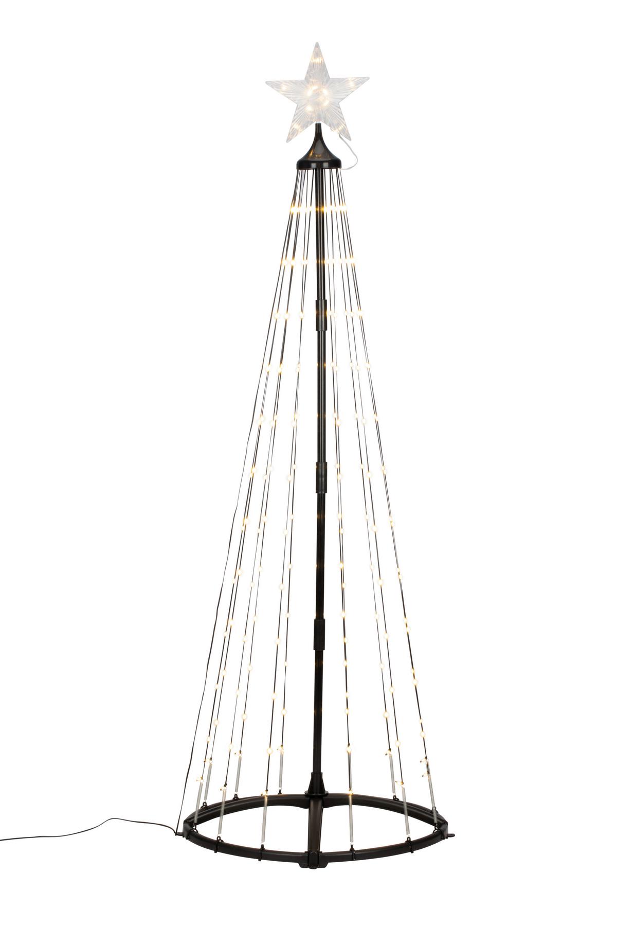 LED-Dekoleuchte Eran Schwarz max. 3,6 Watt - Schwarz, Modern, Kunststoff/Metall (150cm) - Mömax