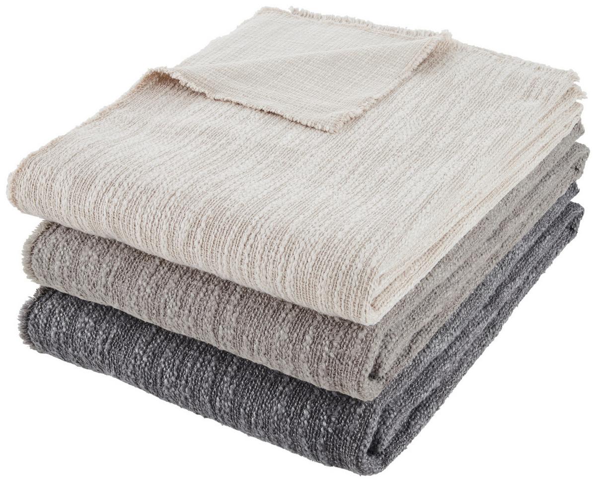 Ćebe 120x170cm Charles - antracit, Moderno, tekstil (130/170cm) - Premium Living