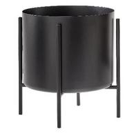 DONICA FLP-102 SET OF 2 - czarny, Basics, metal (26,5/28,5cm) - Ambia Home