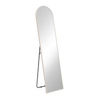 Standspiegel Britt Sandfarben ca. 140x60cm - Sandfarben, Modern, Glas/Metall (40/160cm) - Mömax