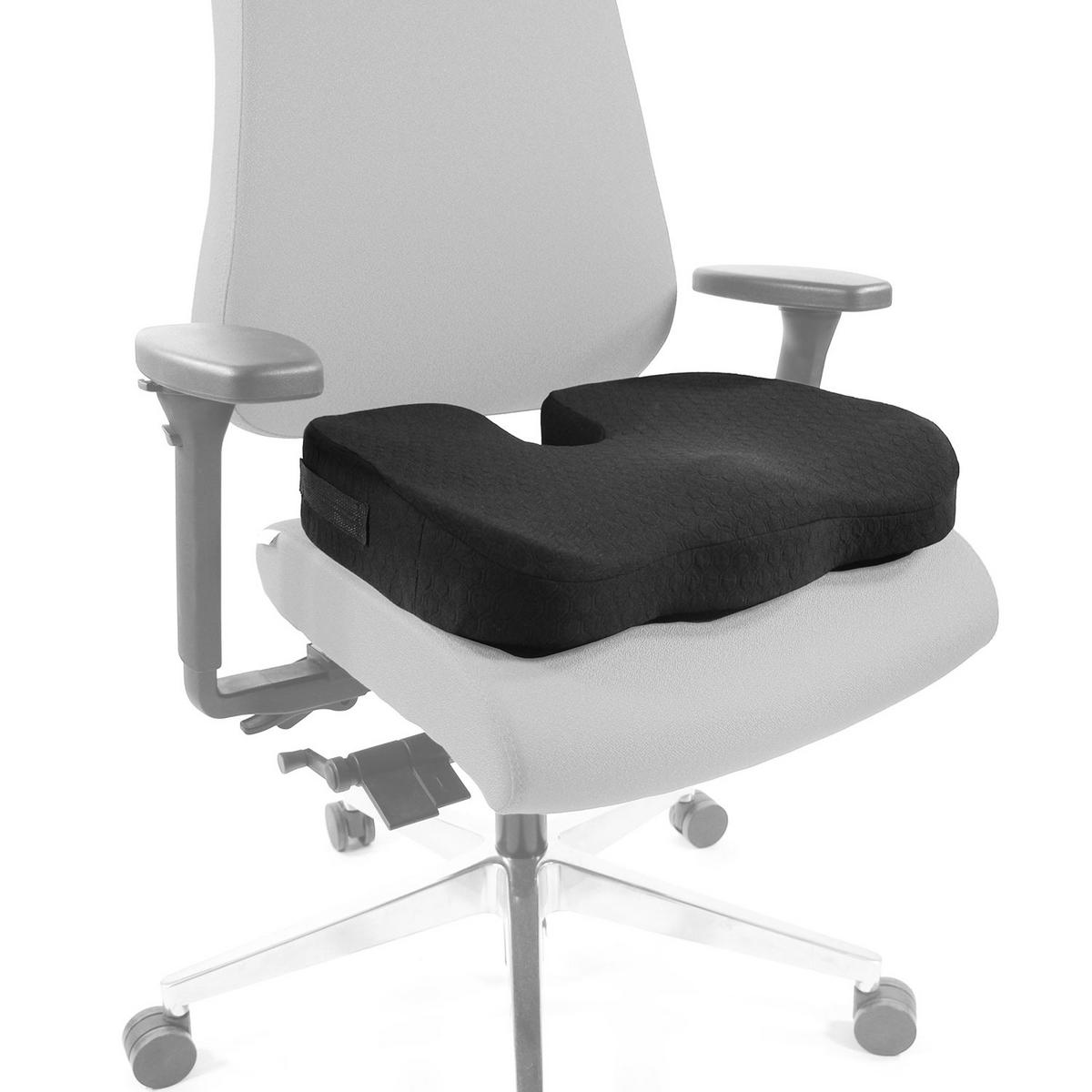 Sedežna Blazina Medisit Ii, Črna - črna, Moderno, tekstil (46/7/35cm) - MID.YOU