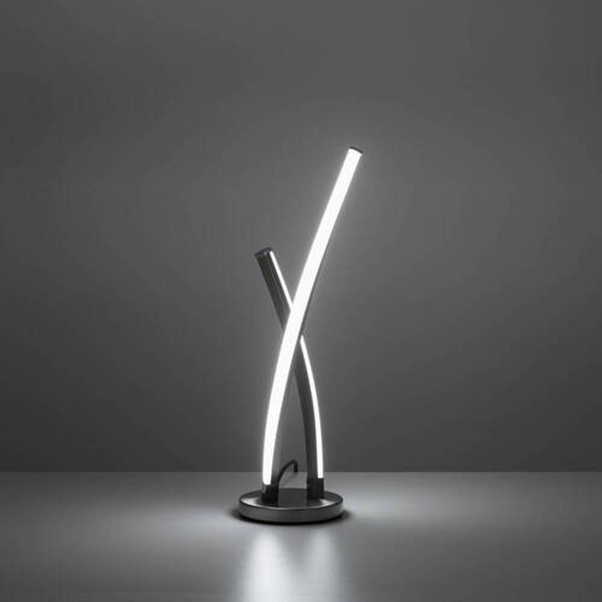 LED-Tischleuchte Lolasmart-Swing max. 11 Watt - Design, Kunststoff/Metall (13/13/48,5cm)