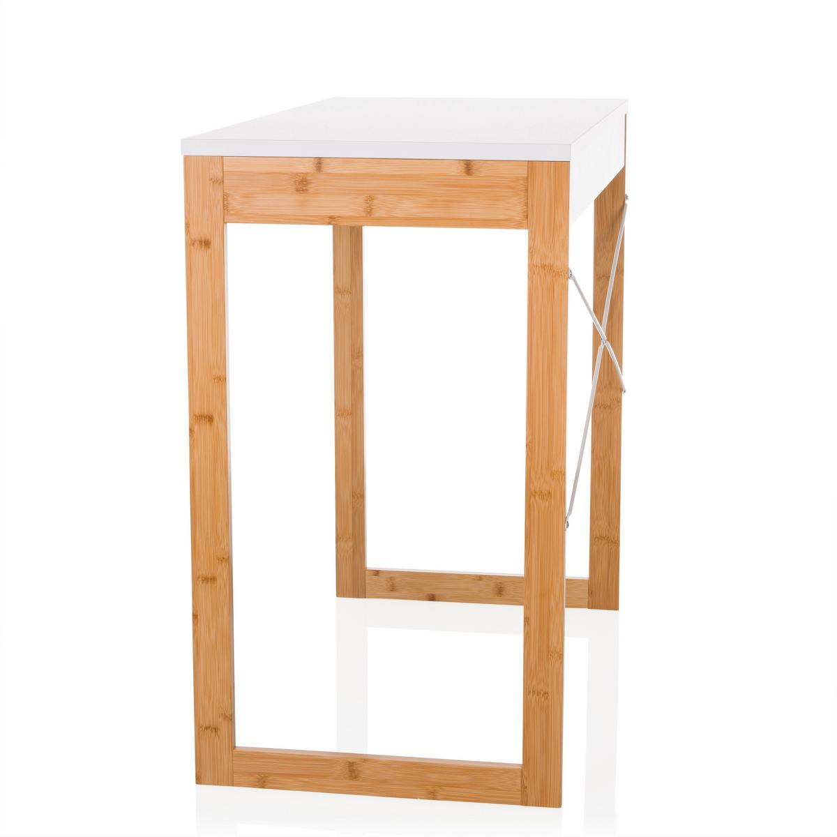 Pisalna Miza Tarolo, Bela - bela, Moderno, leseni material/les (80/75/42cm) - MID.YOU