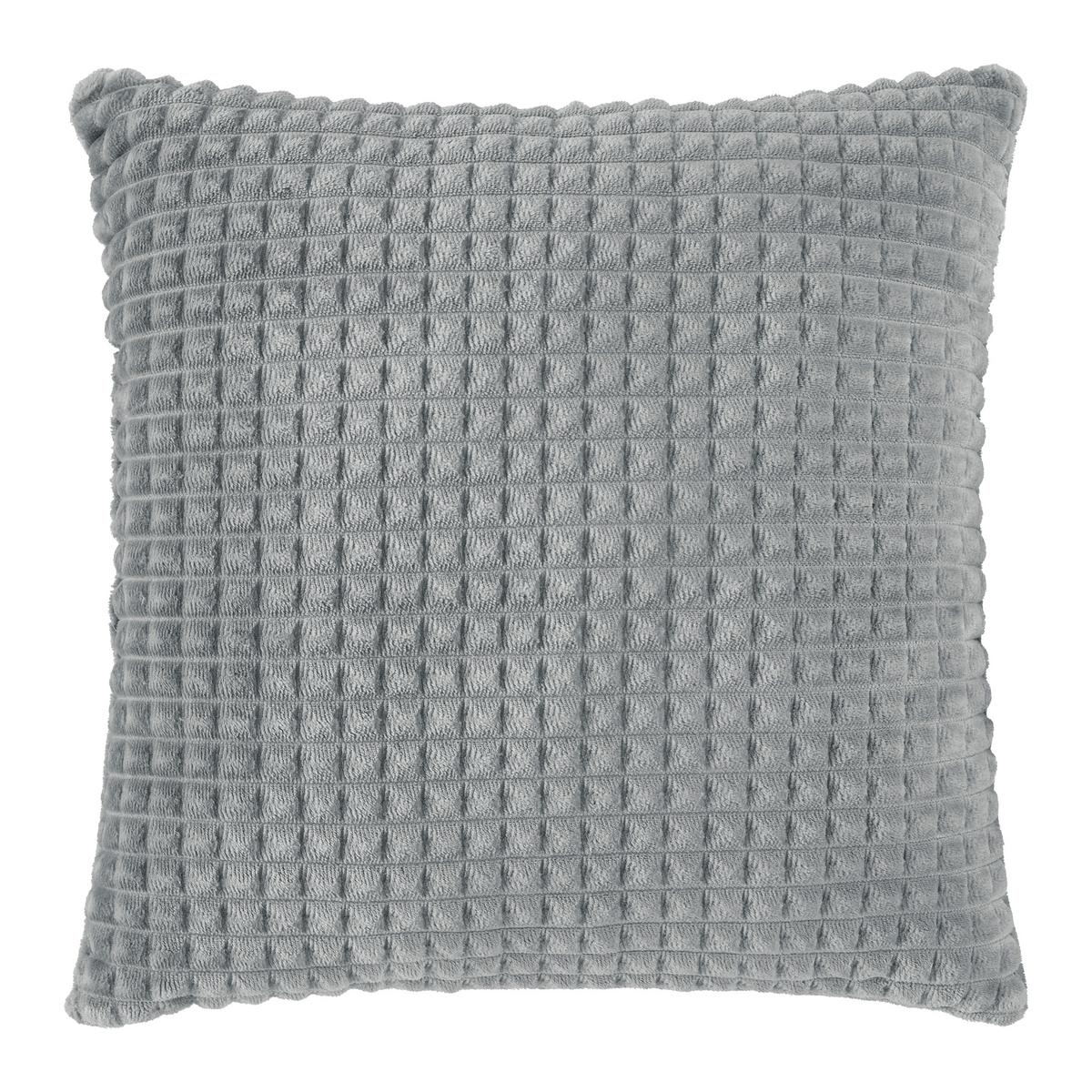 Zierkissen Mounti Anthrazit ca. 45x45cm - Anthrazit, Modern (45/45cm) - Modern Living