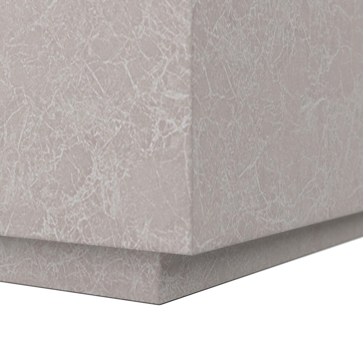 Măsuță de cafea MARCEL - bej, Modern, material pe bază de lemn (120/35/80cm) - Bessagi Home