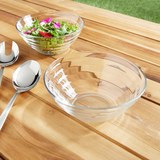 Schüsselset 2-tlg. Rösle - Klar, KONVENTIONELL, Glas (17/7,1/17cm) - RÖSLE