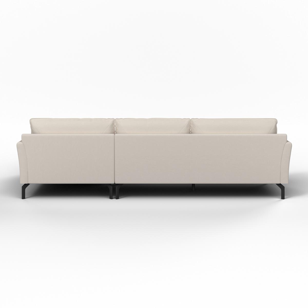 Coltar LANI - culoare natur, Modern, lemn/metal (296/86/170cm) - Bessagi Home