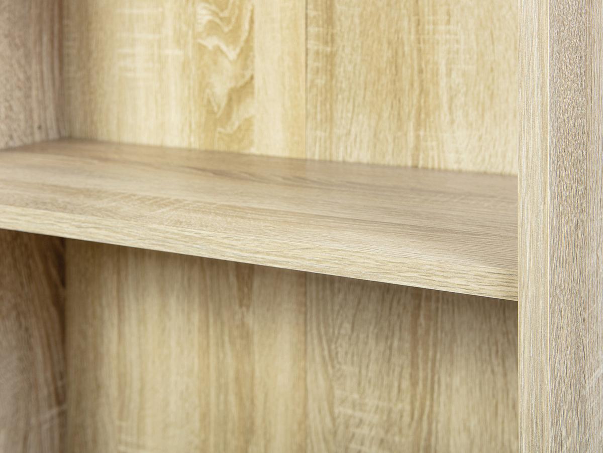 Standregal "Parini" , eiche - Sonoma Eiche, Basics, Holzwerkstoff/Kunststoff (60/180/30cm) - MID.YOU