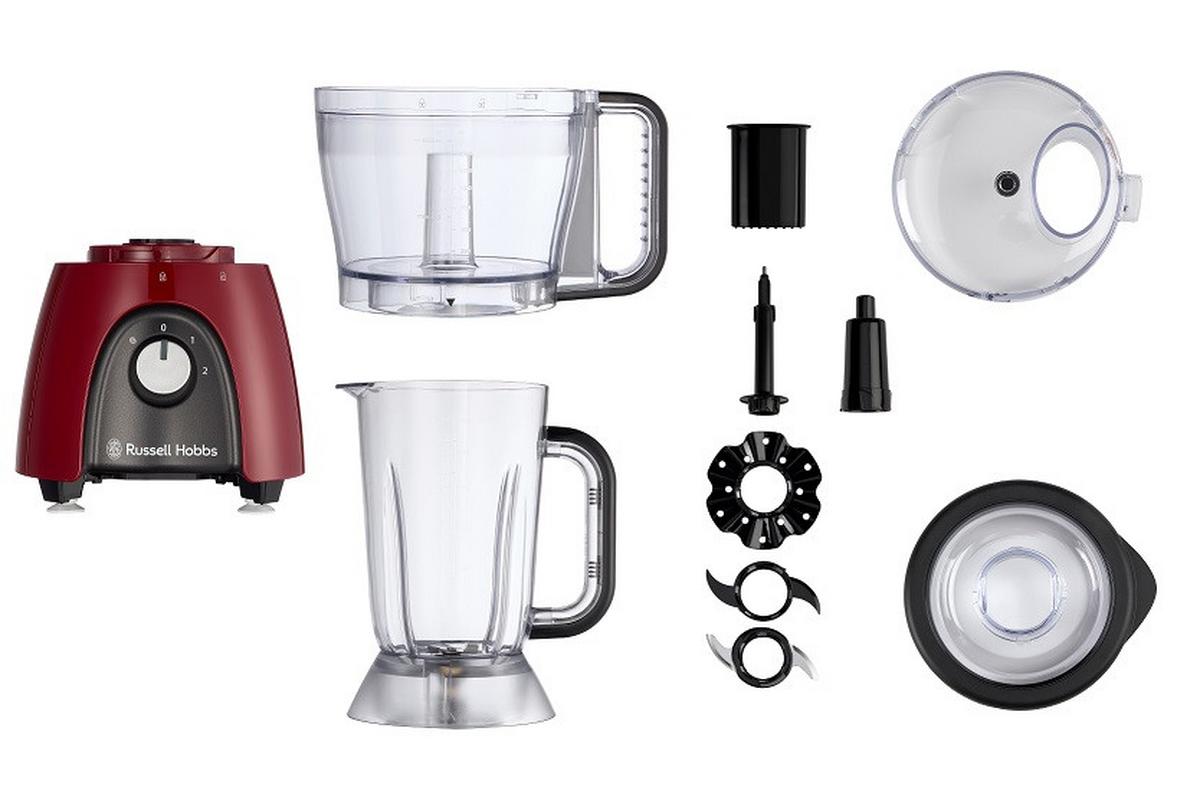 Konyhai Robotgép Russell Hobbs Desire Red - piros, Basics, műanyag (40/24/18cm) - Russell Hobbs