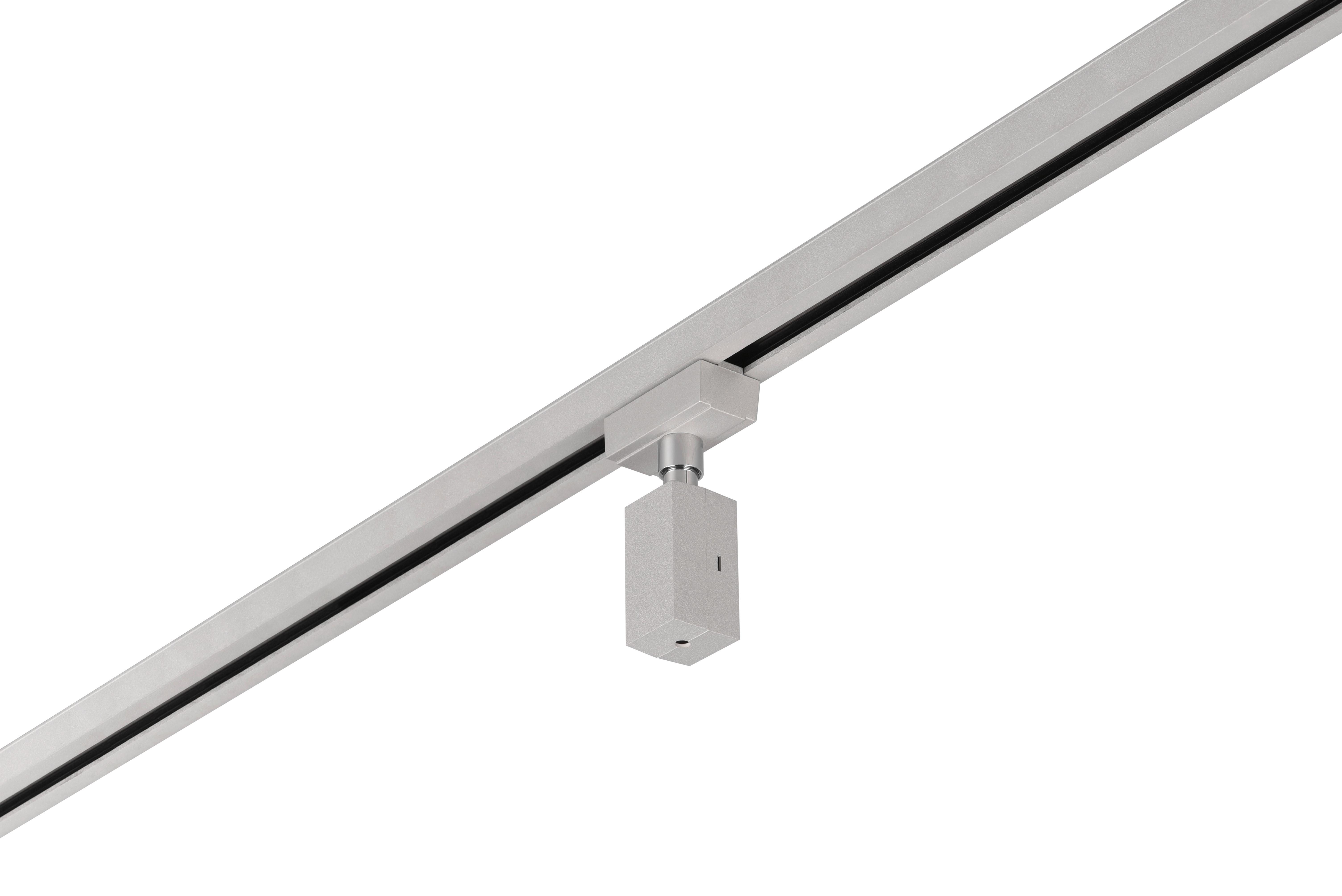 Schienensystem-Adapter Duoline in Titanfarben max. 60 Watt - Titanfarben, Basics, Kunststoff (6/10/3cm) - Trio Leuchten