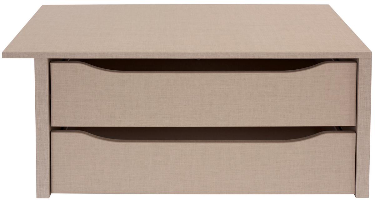 Anexă cu sertare Bensheim - Konventionell, material pe bază de lemn (88/39/45cm)