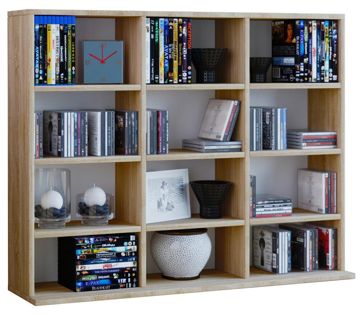 Standregal in Eichefarbe Standregal - Eichefarben, KONVENTIONELL, Holzwerkstoff (102/83/18 (23)cm) - MID.YOU