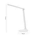 Schreibtischleuchte Sean, max. 5 Watt - Weiß, KONVENTIONELL, Kunststoff/Metall (19/19/47cm) - Mömax modern living Schreibtischleuchte Sean, max. 5 Watt - Weiß, KONVENTIONELL, Kunststoff/Metall (19/19/47cm) - Mömax modern living