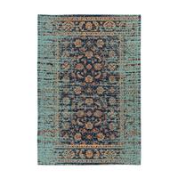 TEPPICH CHARME 225 MULTI / BLEU - Blau/Multicolor, Konventionell, Textil (200/290cm) - Kayoom