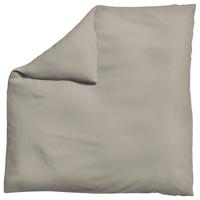Bettdeckenbezug Woven Satin Taupe ca. 200x200cm - Taupe, Basics, Textil (200/200cm) - Schlafgut