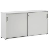 Aktenschrank "Serie 1500" , hellgrau - Hellgrau, KONVENTIONELL, Holzwerkstoff (160/84,2/41cm) - MID.YOU