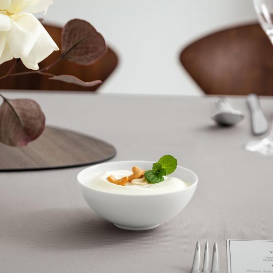 MISECZKA DESEROWA 19-5160-3810 VILLEROY & BOCH - biały, Basics, ceramika (13cm) - Noblesse - V&B
