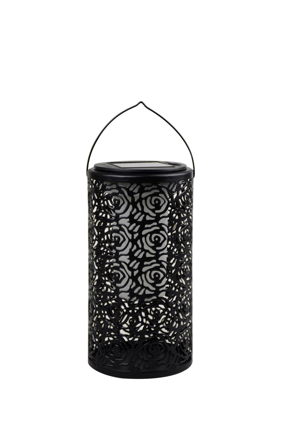 Lampă solară XOBO - negru, Modern, plastic/metal (8/8/22cm) - Modern Living