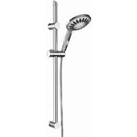 Brauseset Florenz in Chromfarben - Chromfarben, Kunststoff/Metall (10.5/70/18cm) - Schütte