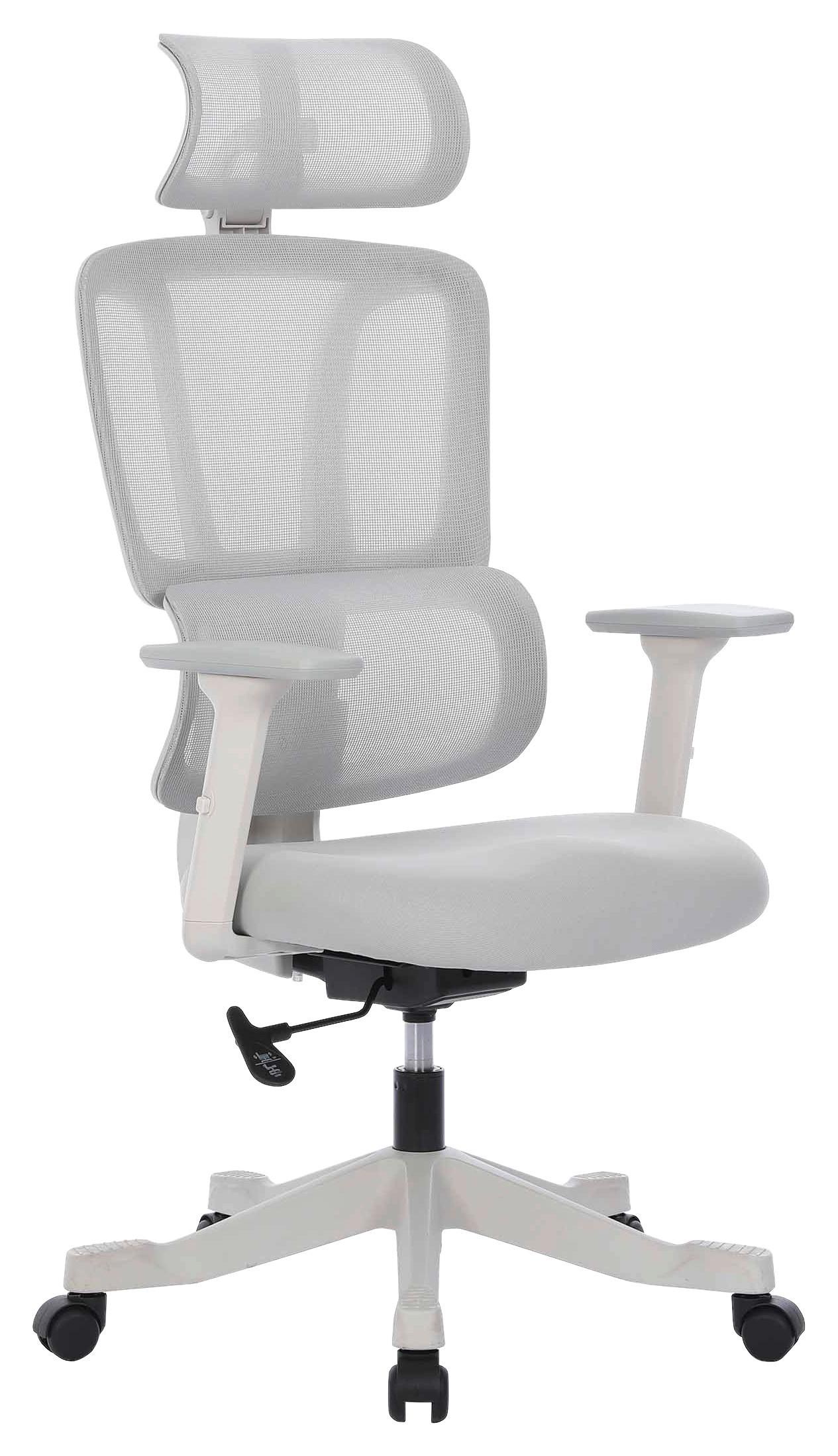 Uredska Stolica Triton - siva, Moderno, drvo/metal (67,5/120/128/63,5cm) - Premium Living