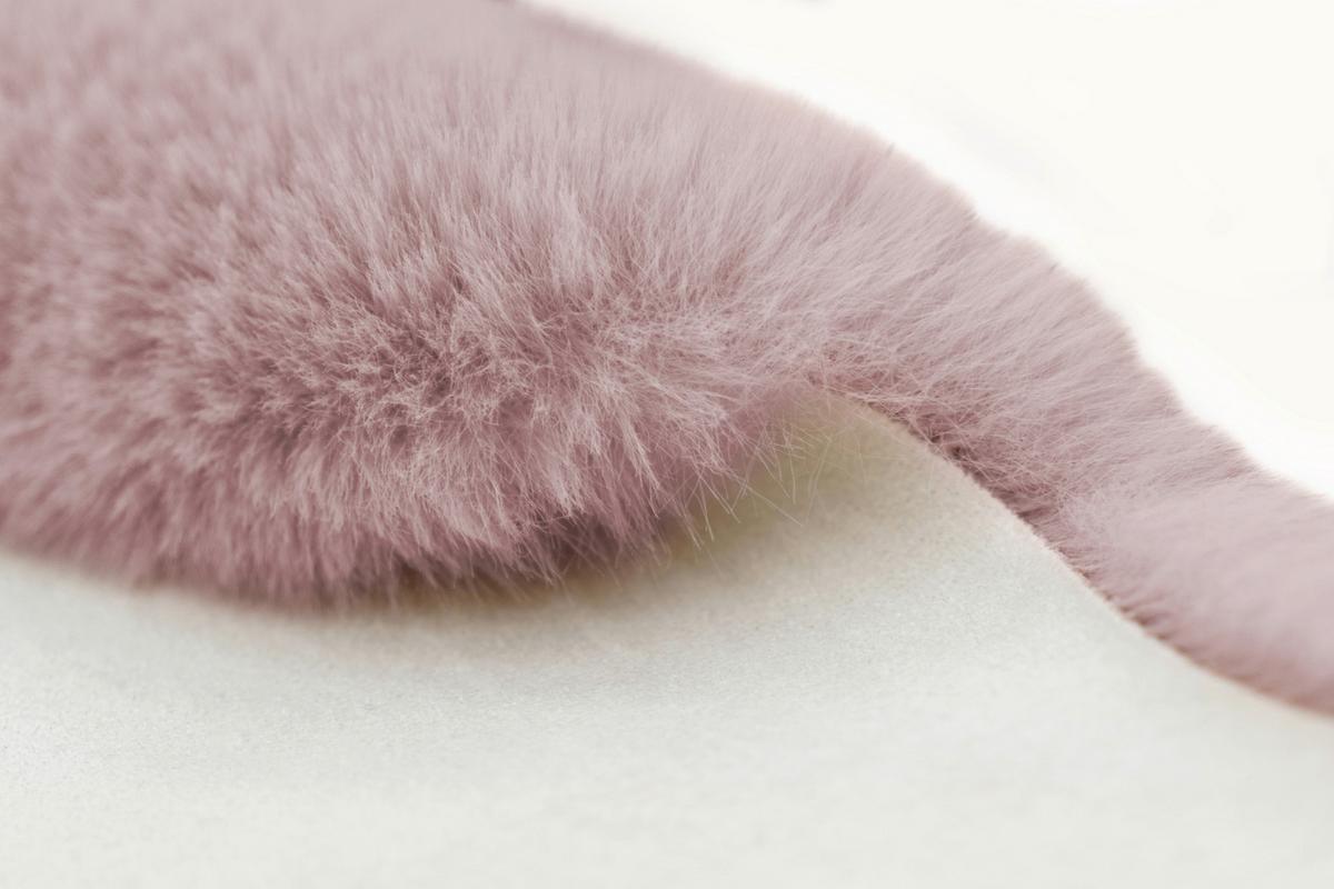 Hochflorteppich 4ofhq-60-90-O Rabbit - Rosa, Trend, Textil (60/90cm) - Kayoom