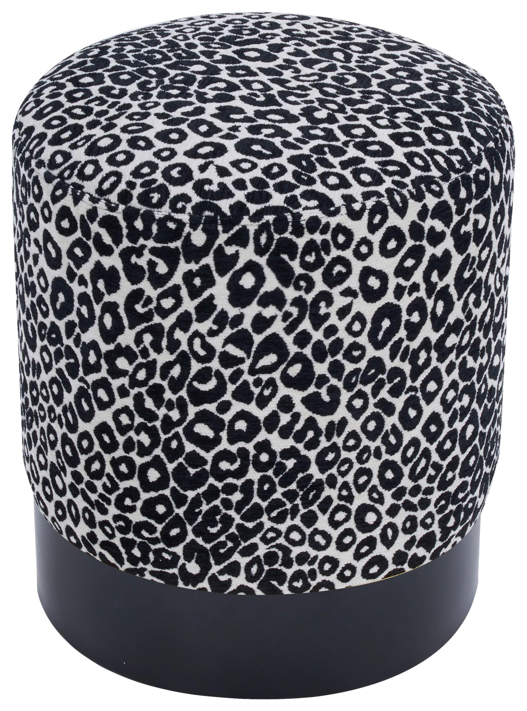 Tabure Baca - bijela/crna, Lifestyle, drvo/metal (35/35/42,5cm) - Mömax