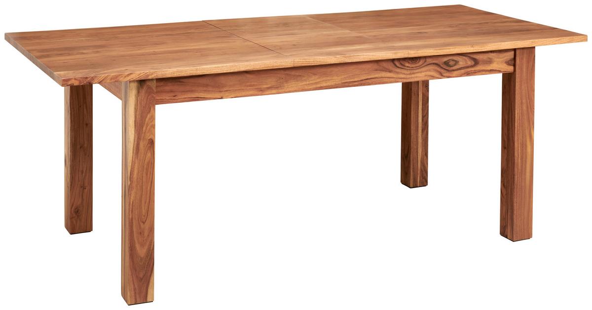 STÓŁ DO JADALNI MALACCA - kolor naturalny, Modern, drewno (160/90/76cm) - MID.YOU