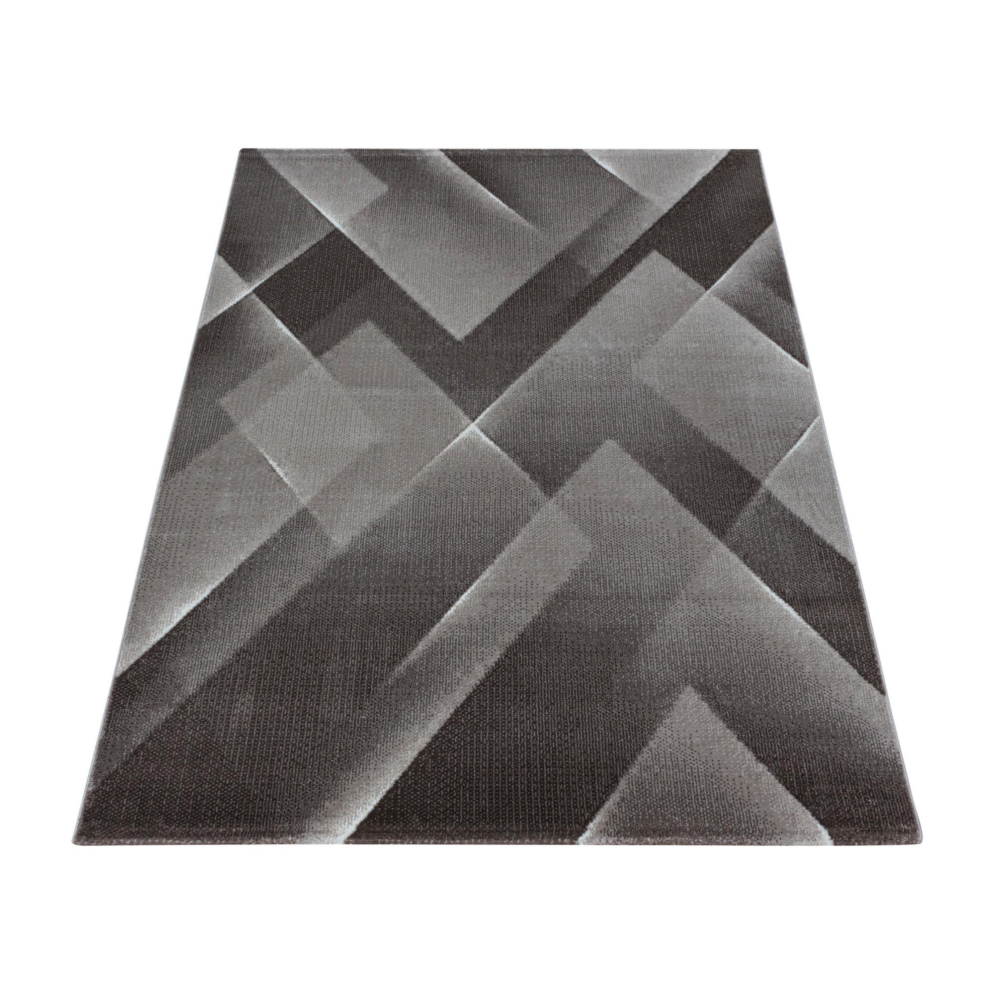 Webteppich Costa Braun ca. 240x340cm - Braun, Design, Textil (240/340cm)