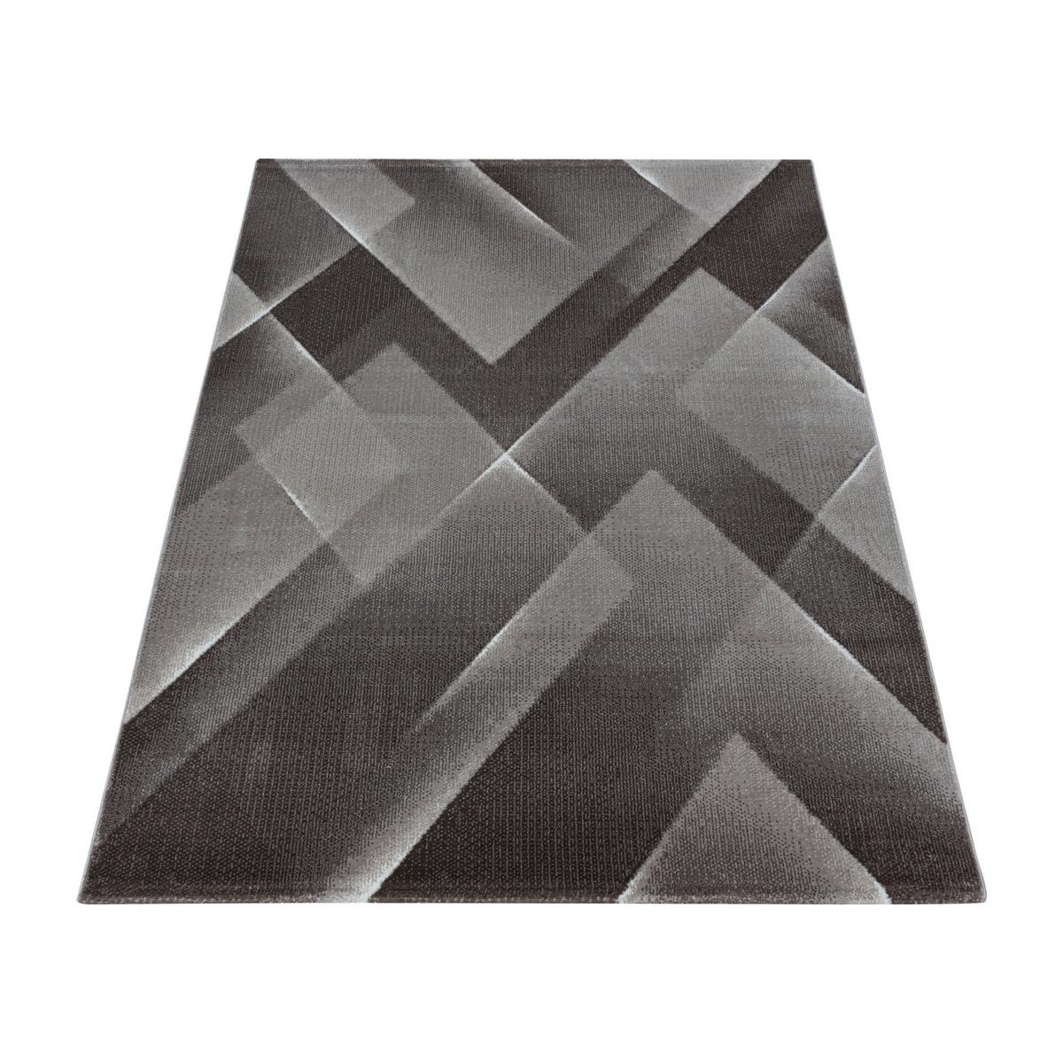 Webteppich Costa Braun ca. 120x170cm - Braun, Design, Textil (120/170cm)