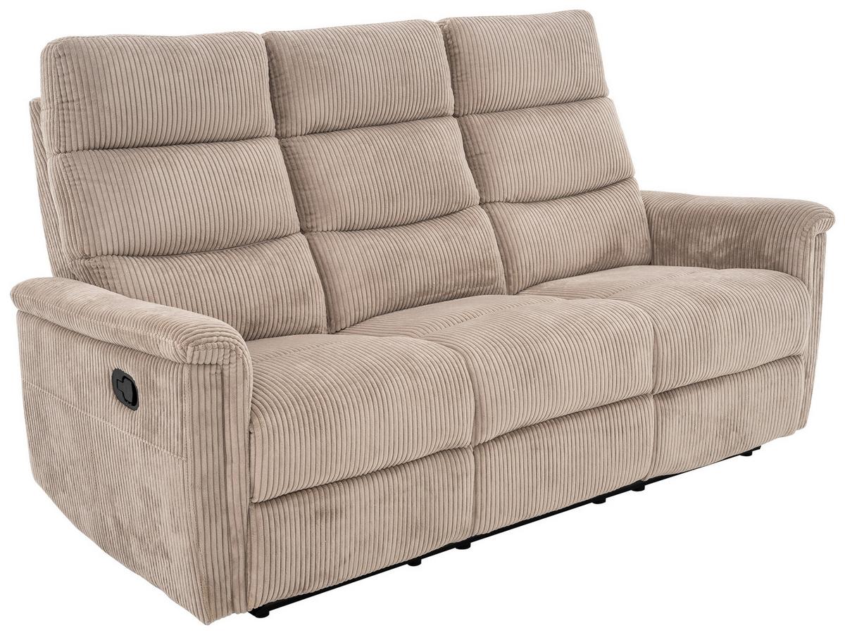 Trosed Xeno, Svetlo Rjava - svetlo rjava/črna, Design, kovina/umetna masa (184/108/89cm) - Livetastic