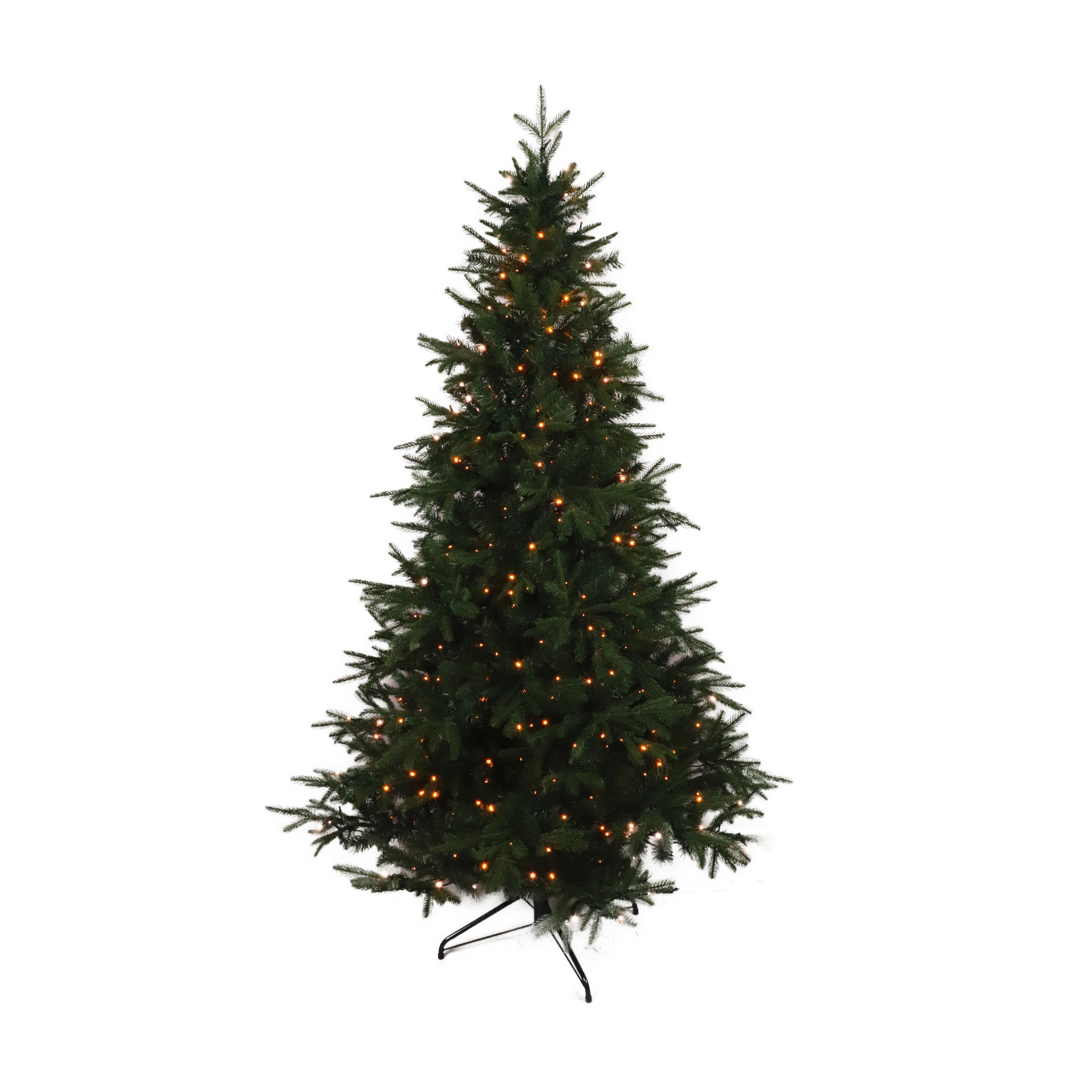 CHOINKA 60000256 - zielony, Basics, tworzywo sztuczne (120/180cm) - X-Mas