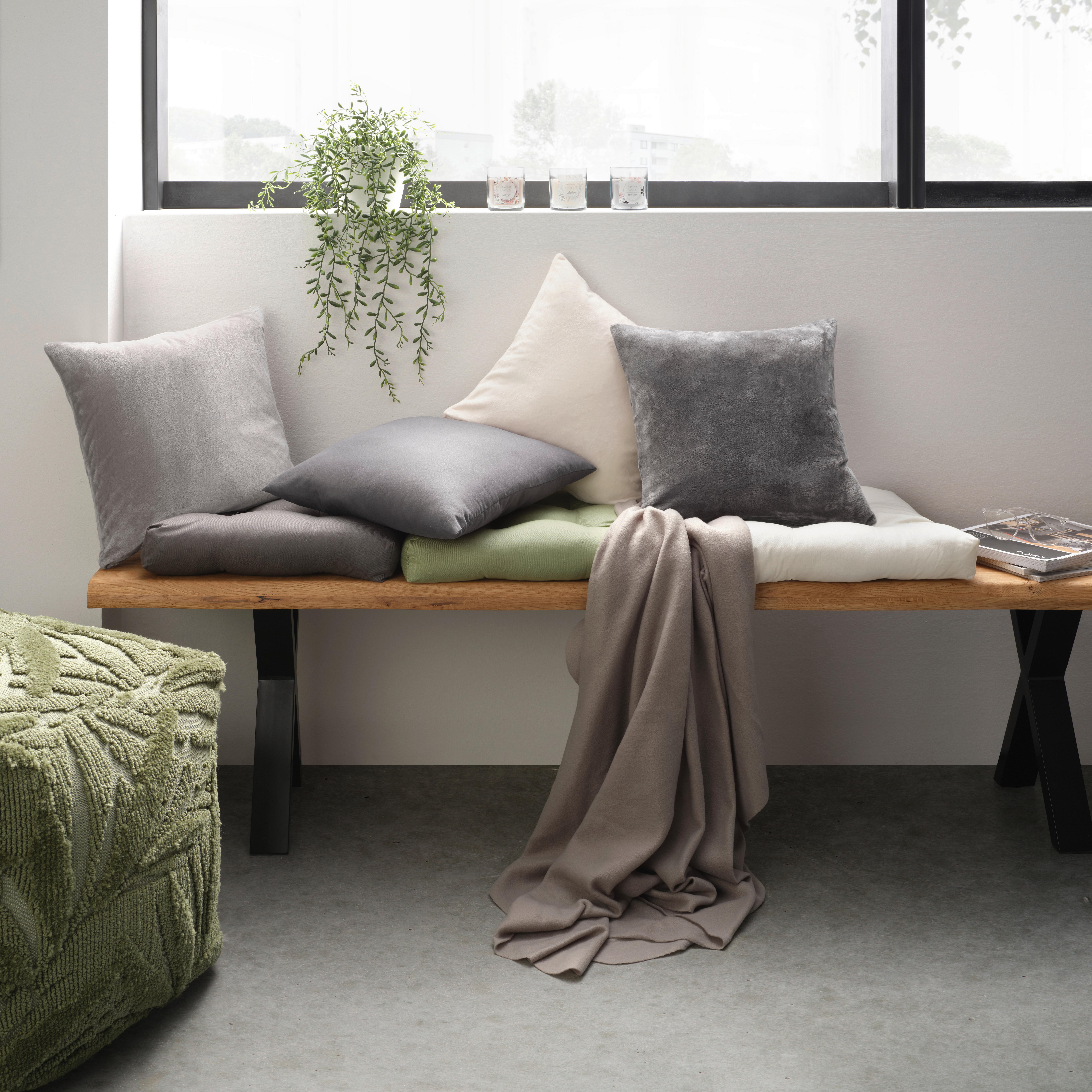 SITTKUDDE ELLI - vit, Klassisk (40/40/7cm) - Mömax