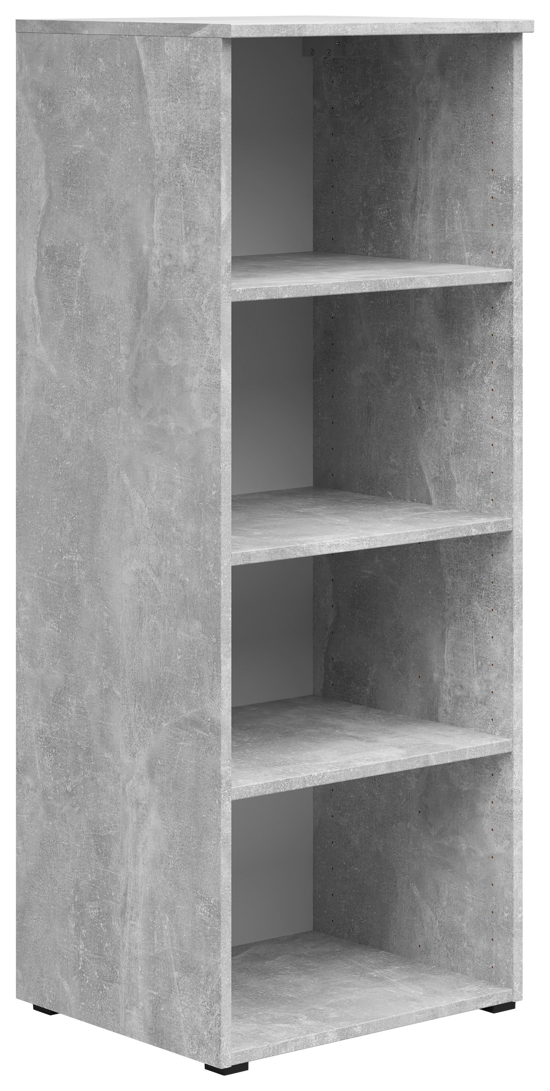 Regal Multistauraum Grau - Anthrazit/Grau, Modern, Holzwerkstoff/Kunststoff (45/114,7/40cm) - Premium Living