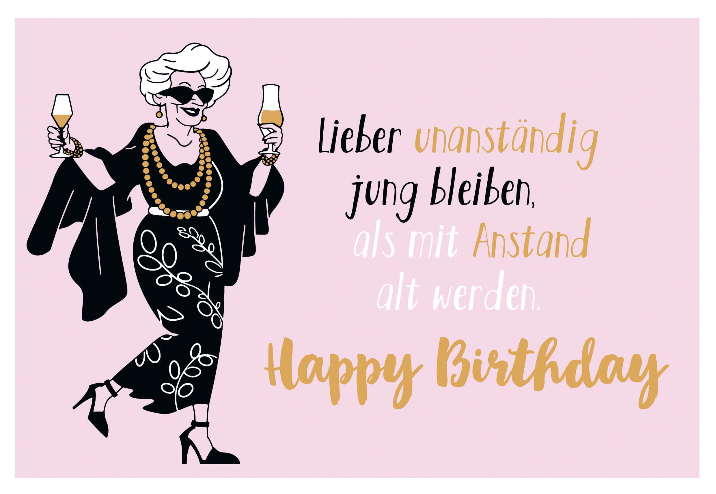 Glückwunschkarte Edelschwarz Multicolor - Basics, Papier (18/13cm)