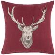 Zierkissen Witti ca. 45x45cm. - Rot, MODERN, Textil (45/45cm) - MÖMAX modern living