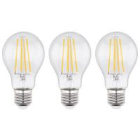 LED-Leuchtmittel 10582-3C in Alufarben max. 7 Watt - Klar/Alufarben, Glas/Metall (6/10,6cm) - Mömax