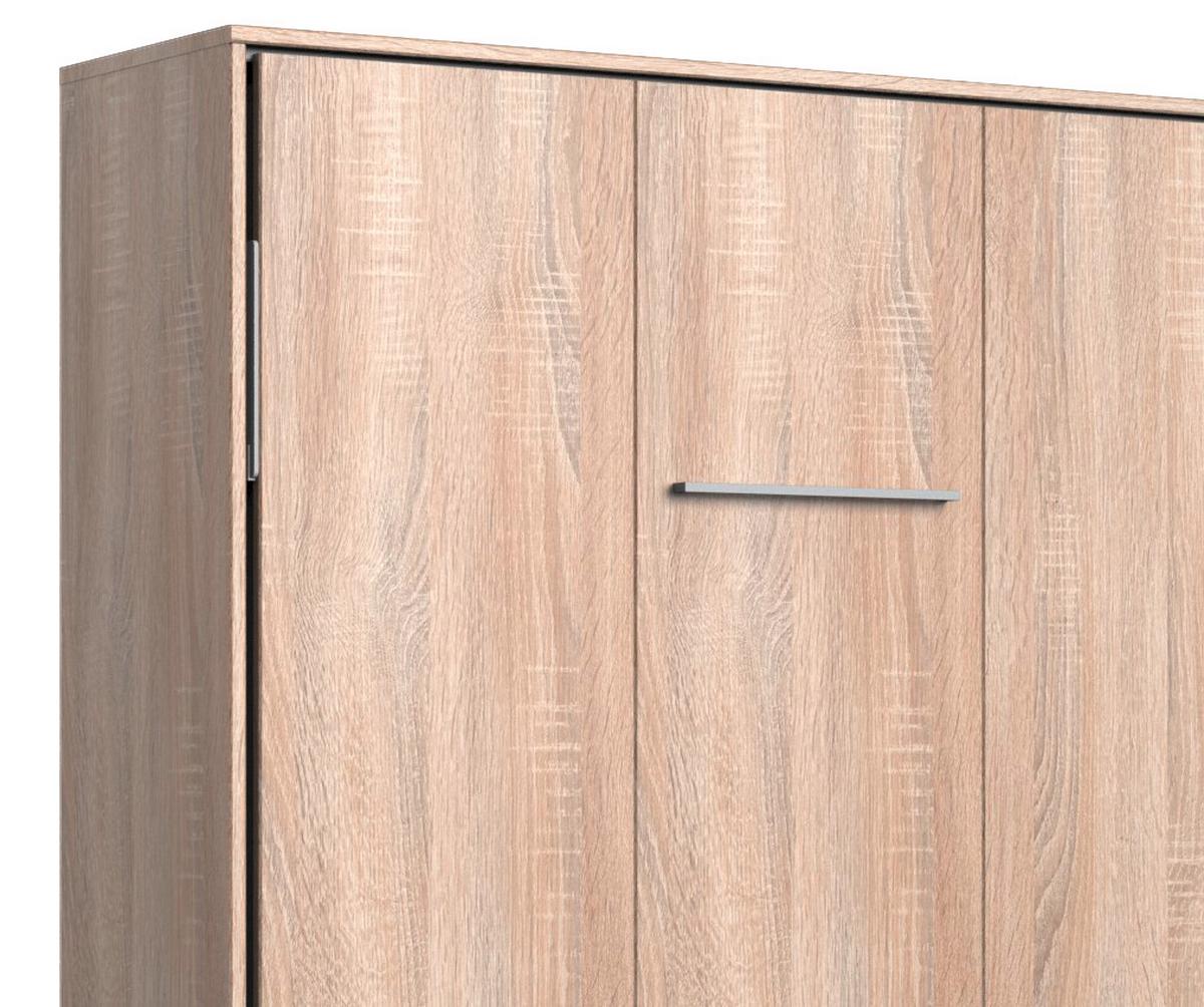 Klappbett Juist ca. 120x200 cm Eiche - Eichefarben, KONVENTIONELL, Holz/Holzwerkstoff (120/200cm) - MID.YOU