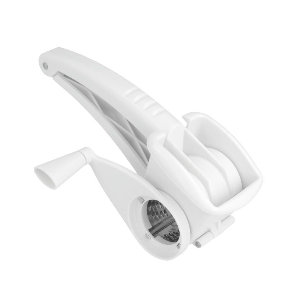 Sajtdaráló Vicky - fehér, műanyag/fém (14/22/7.7cm) - Metaltex