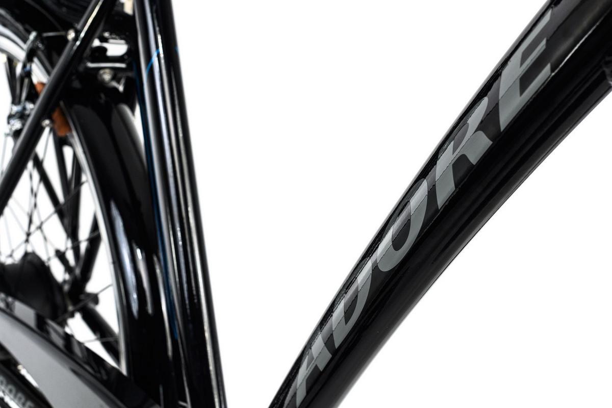 Elektrofahrrad Alu-city Herren Adore 28" 113e - Schwarz, Design, Metall - Atrigo