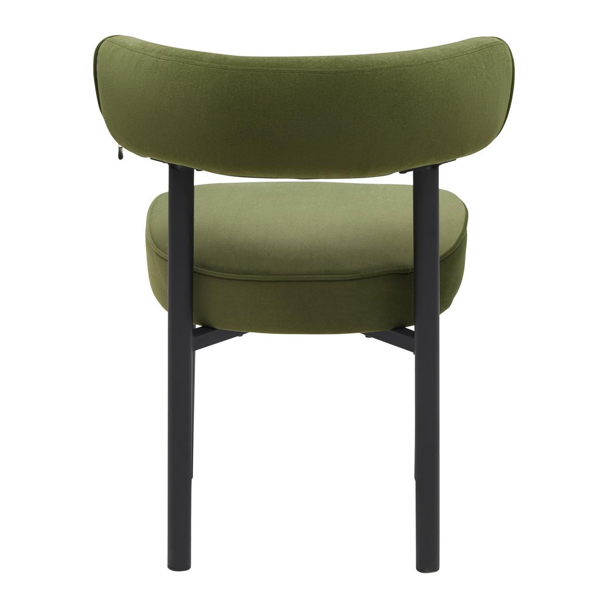 Stuhl Helga Grün/Schwarz - Schwarz/Grün, MODERN, Holz/Textil (62/79/59cm) - Mömax