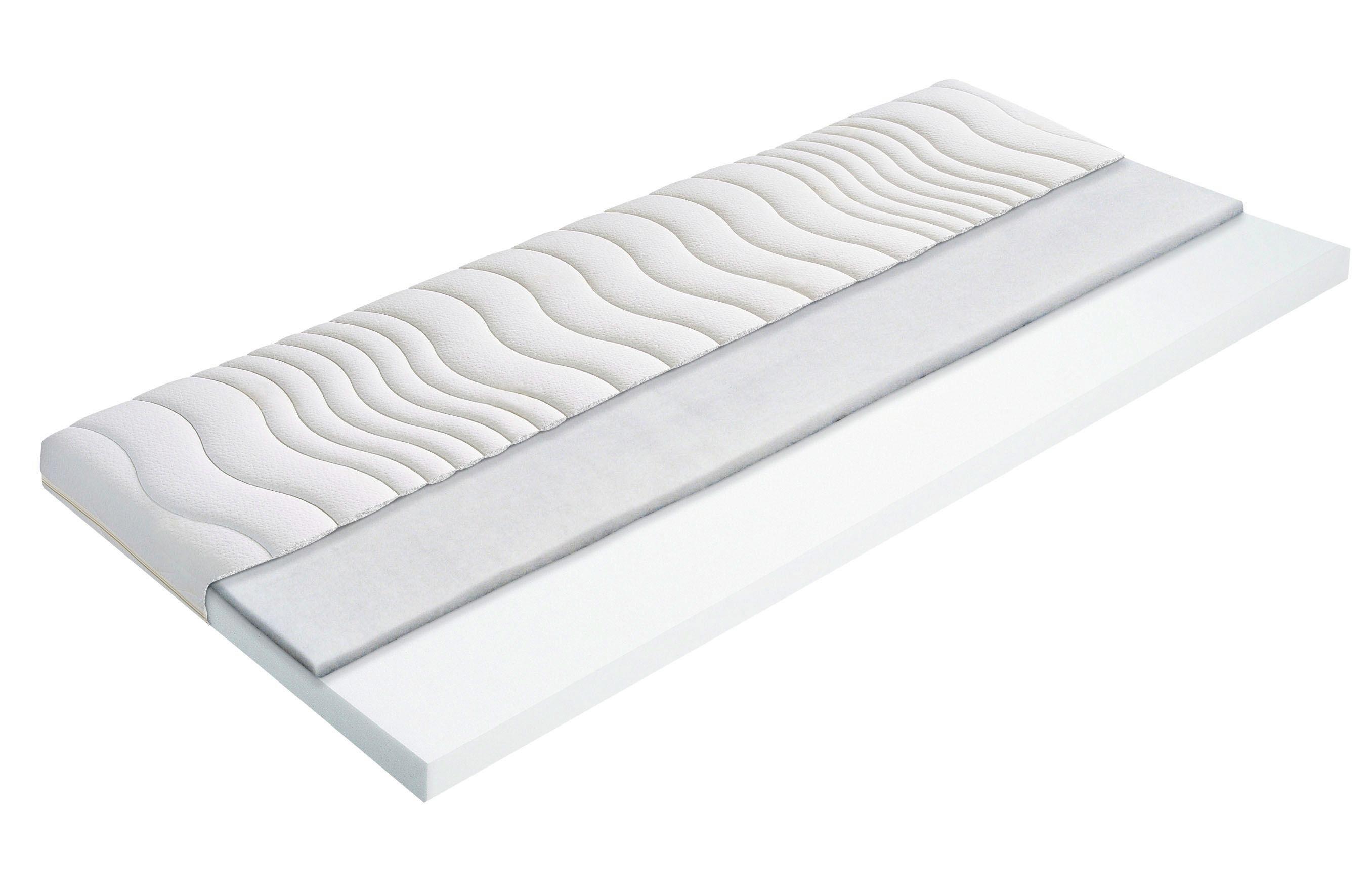 Topper ca. 160x200cm - Weiß, Textil (160/200cm) - Premium Living