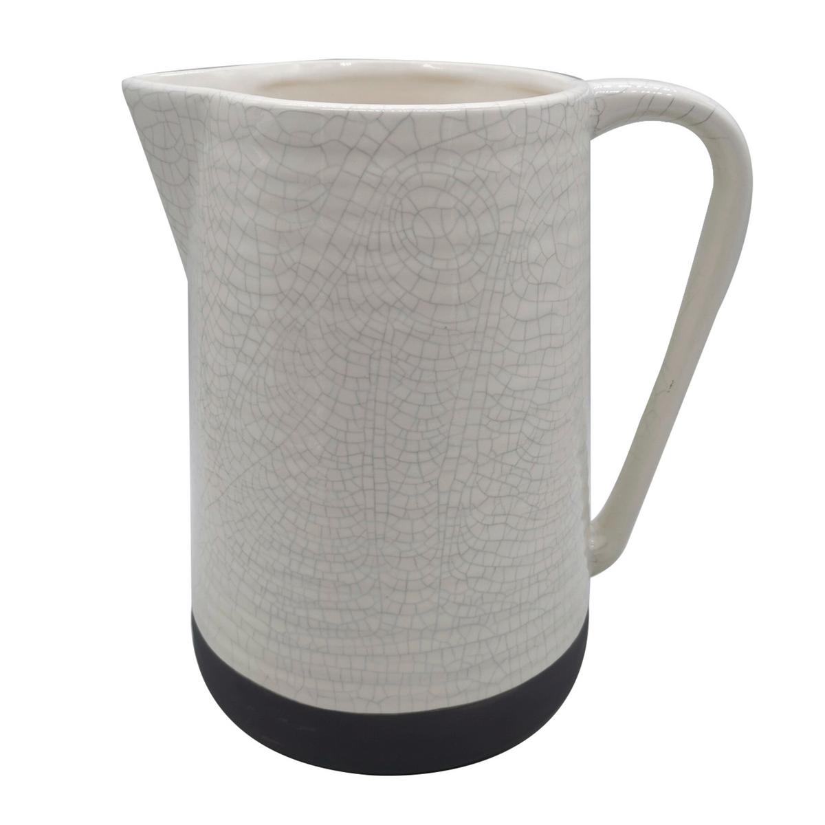 Vaza Rezzo - siva/bela, Moderno, keramika (19,2/21,5cm) - Bessagi Home