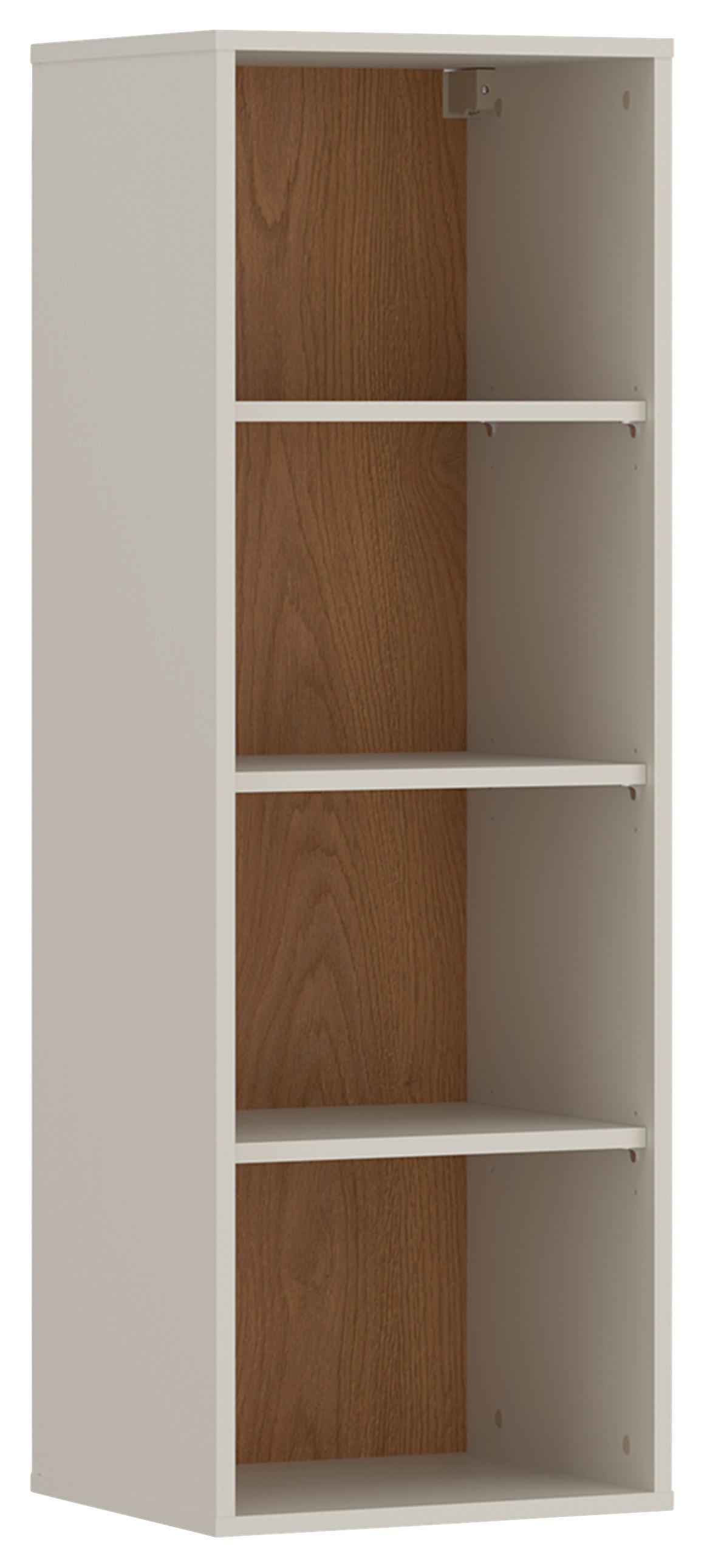 Polica Fano - kašmir/boje hrasta, Moderno, drvni materijal (40/120/40cm) - Modern Living