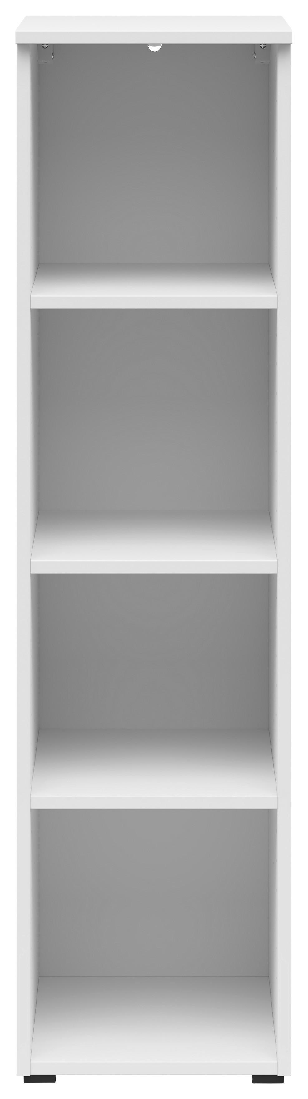 Regal Multistauraum Weiß - Anthrazit/Weiß, MODERN, Holzwerkstoff/Kunststoff (30/115/40cm) - Mömax