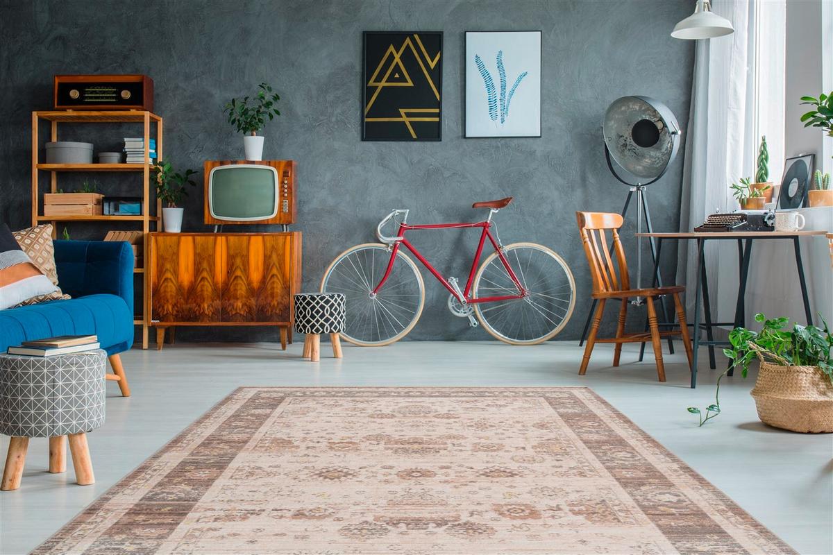 WEBTEPPICH BAROQUE 1025 BEIGE 160 X 230 - Beige, Basics, Textil (160/230cm) - Kayoom