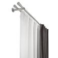 Galerie Dublă Galerie Dublă "marie" - culoare inox, metal (240cm) - Modern Living