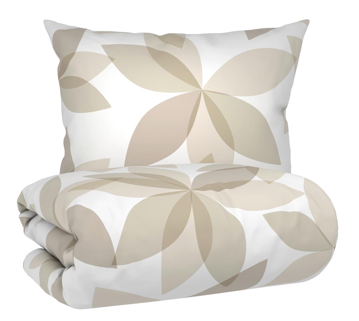 Bettwäsche Yuki Beige ca. 140x200cm - Beige, Textil (140/200cm) - Mömax