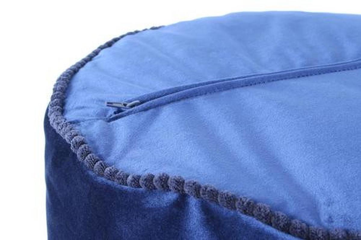 Puff Yo9op - aranyszínű/kék, Lifestyle, textil (45/38/45cm) - Kayoom